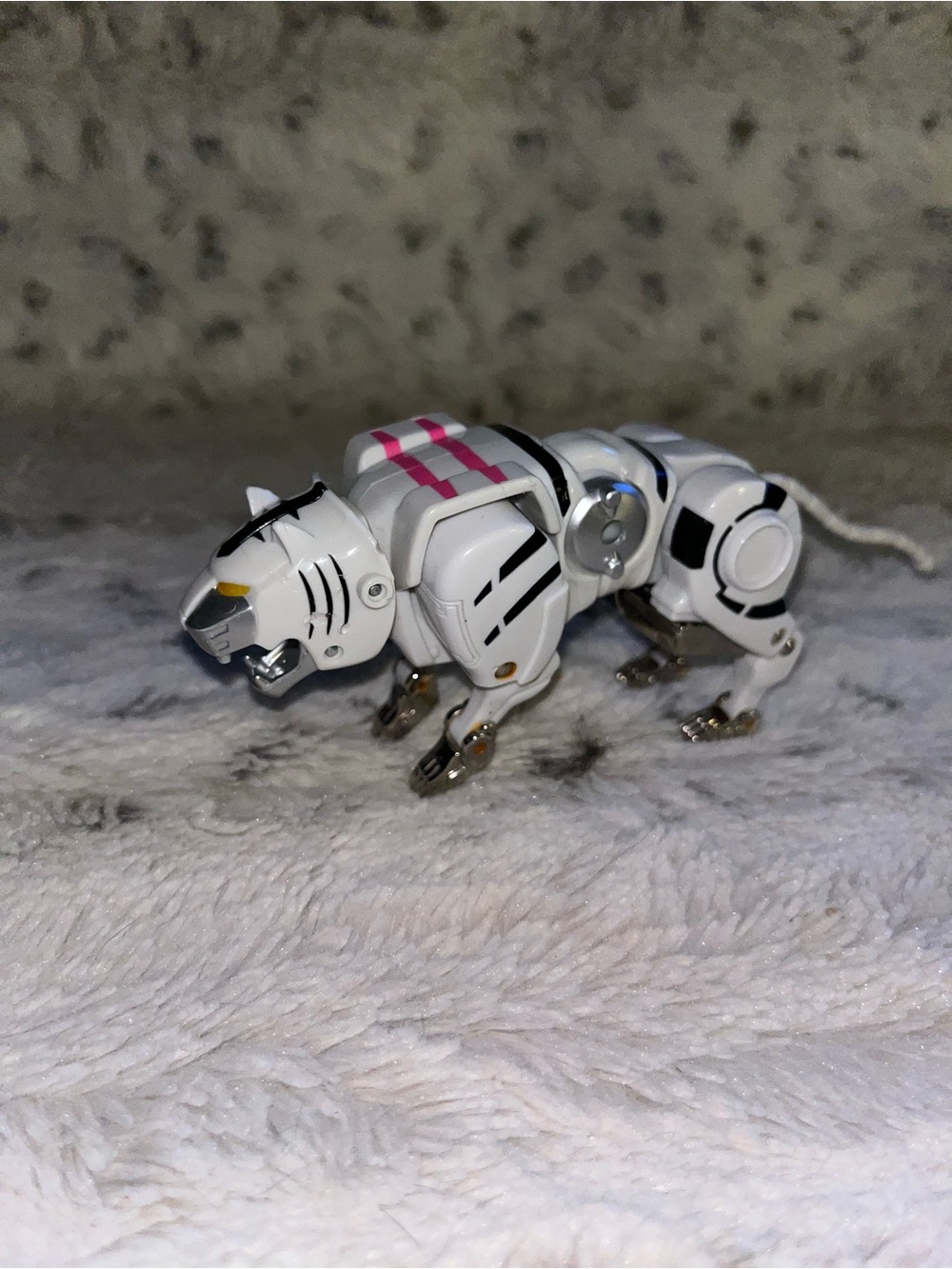 Gaoranger Wild Force Power Rangers White Tiger Zord Toy Action Figure Megazord